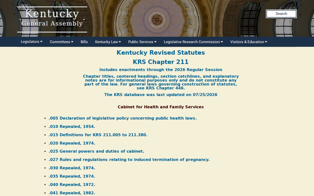 Kentucky Open Records Act for Liberty criminal records